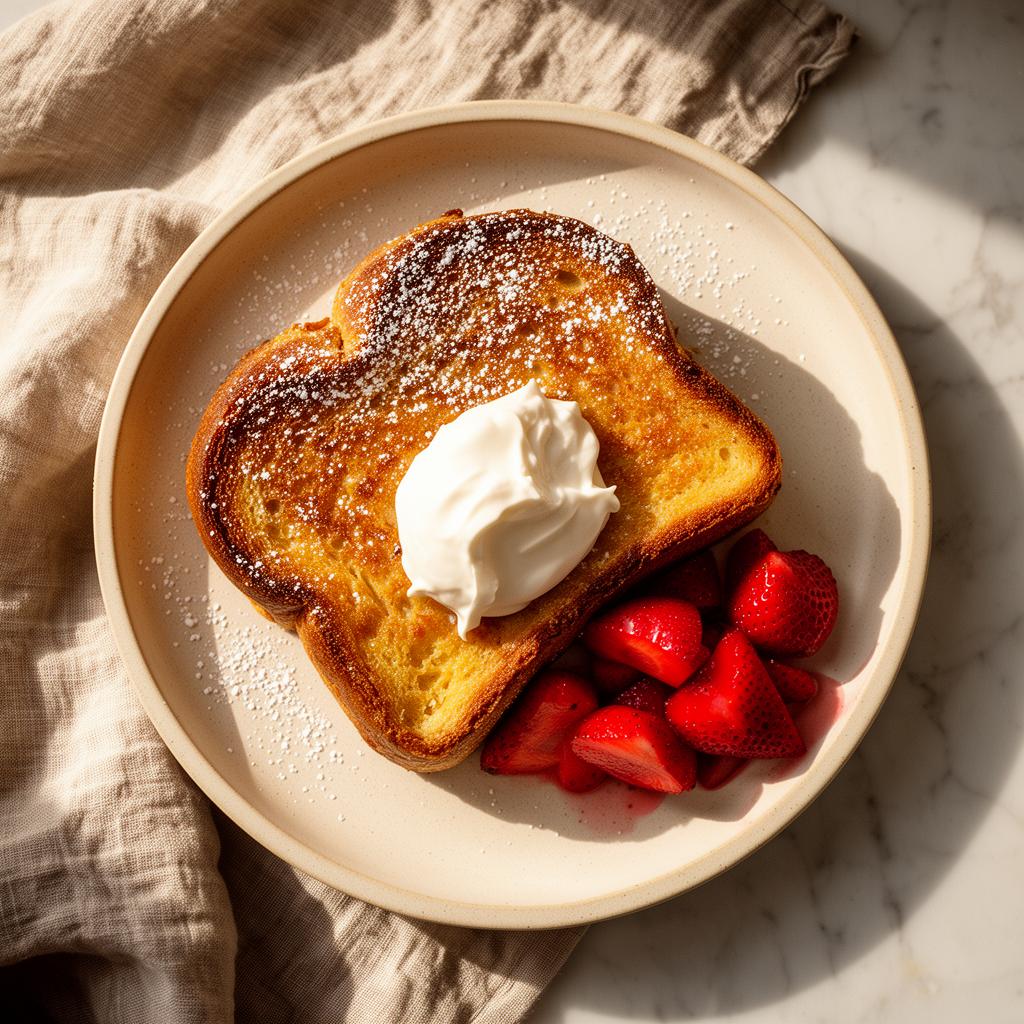 Brown-Butter Brioche French Toast