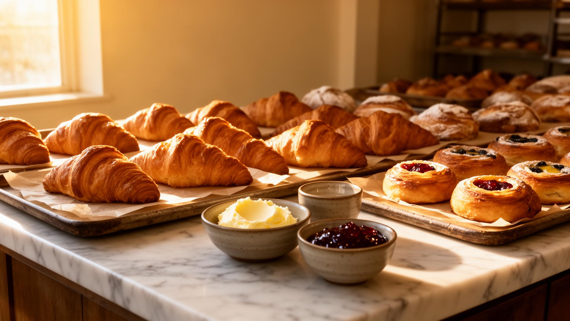 Bright morning light over the breakfast counter at Shattuck & Butter